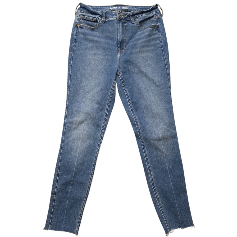 Old Navy Extra‎ High Rise Rockstar Super Skinny Stretch Jeans Sz 6 27" Inseam
